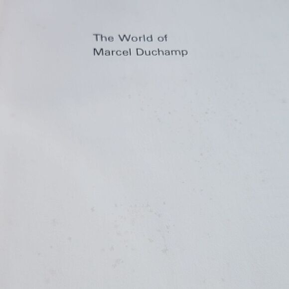 Vintage Coffee Table Art Book 'The World Of Marcel Duchamp - Picture 14 of 14